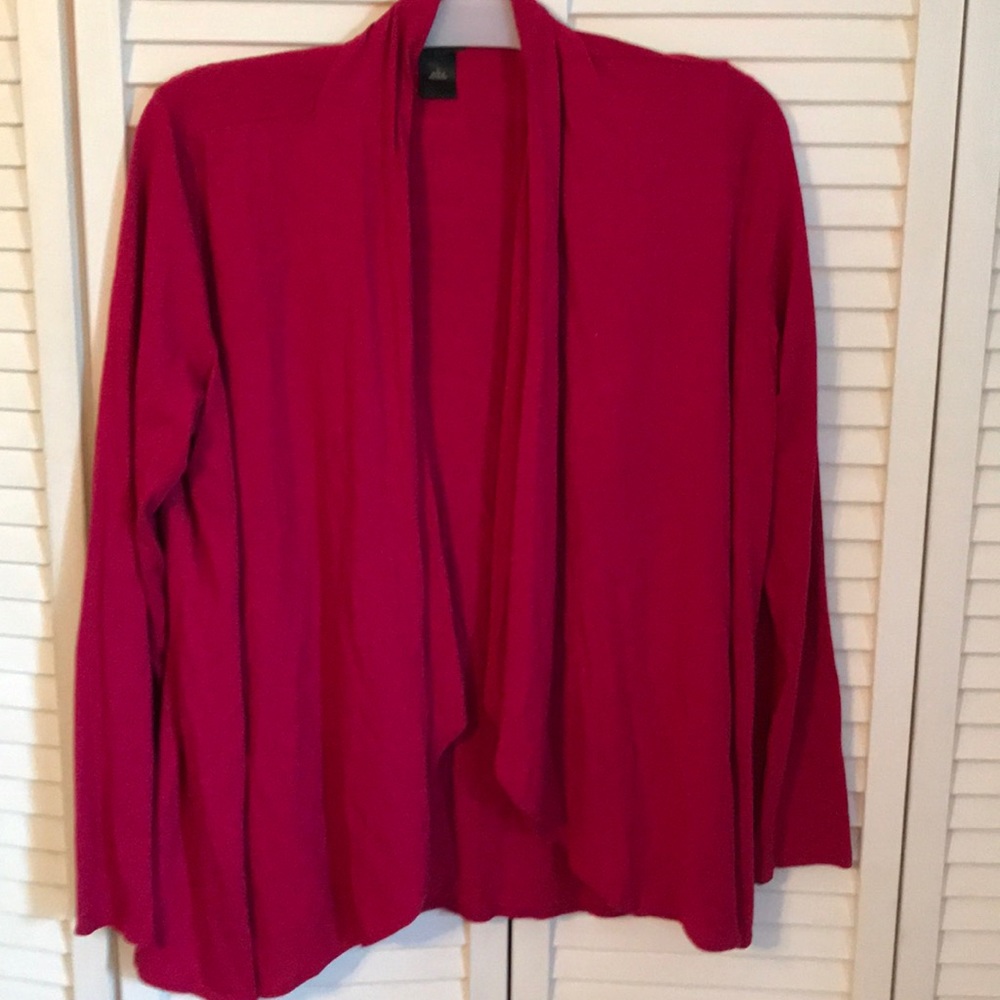 Dark Pink Ann Taylor Cardigan